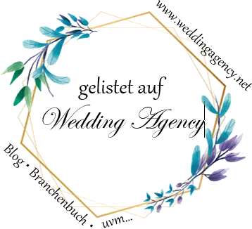 Logo / Abzeichen des Blogs "Wedding Agency"