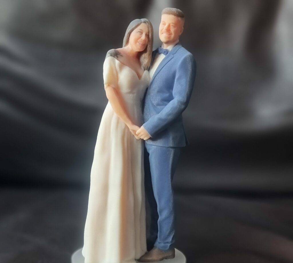 Figur Brautpaar für die Hochzeitstorte